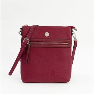 Jessica Moore Women Venture Crossbody Bag Berry
